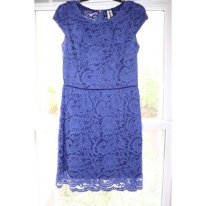 Periwinkle Floral Dress